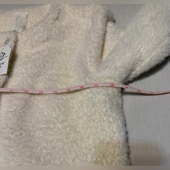 Sadie & Sage NWT Chic White Teddy Jacket for Women - Picture 6 of 8